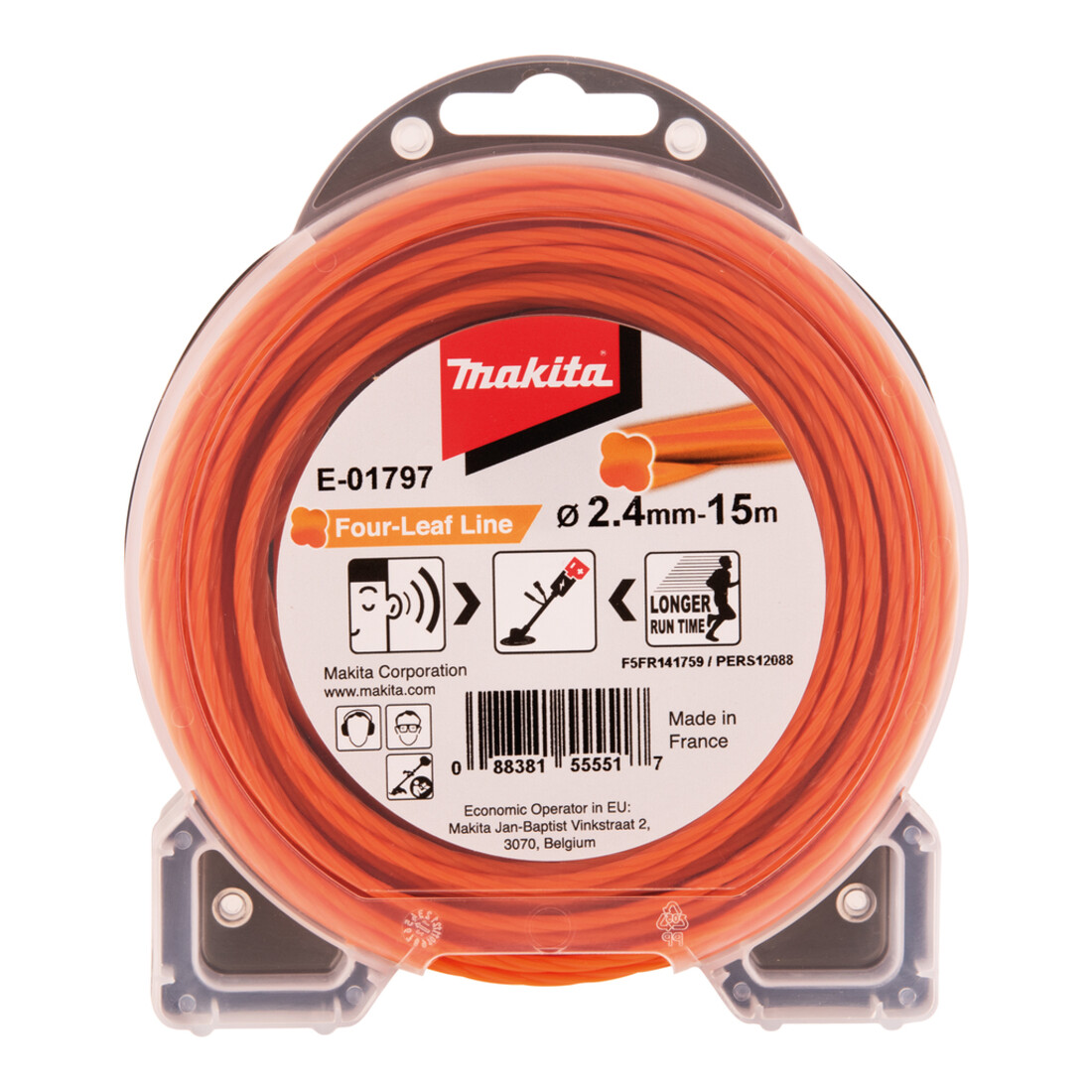 Makita Maaidraad Four Leaf 2,4 mm