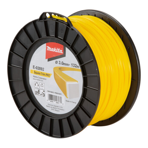 Makita Mähfaden 4kant 3,0mmx132m
