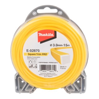 Makita Mähfaden 4kant 3,0mmx15m