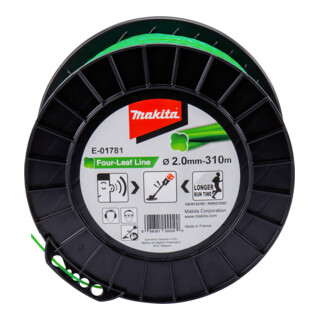 Makita Mähfaden Four Leaf 2,0 mm x 310 m E-01781