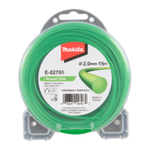 Makita Mähfaden rund 2,0mmx15m