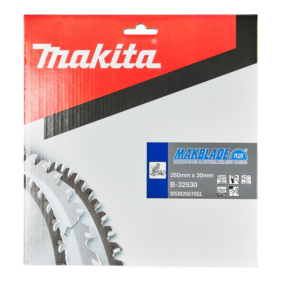 Makita MAKBLADE+Lame de scie 260x30x70Z (B-32530)