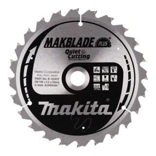 Makita MAKBLADE+ Sägeb. 190x20x24Z (B-32437)