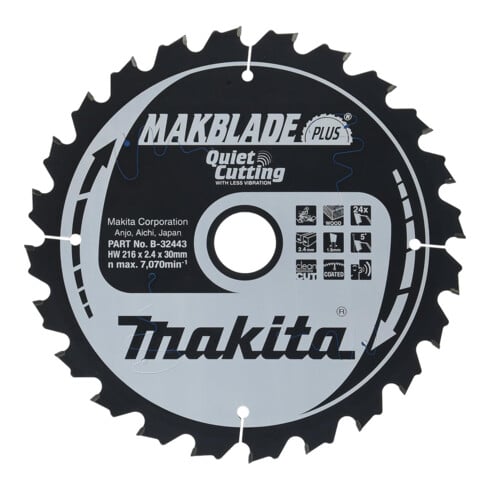 Makita Makblade+ Sägeb. 216x30x24Z (B-32443)