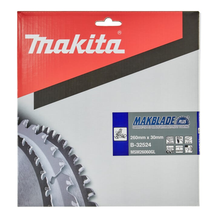 Makita MAKBLADE+ Sägeb. 260x30x60Z (B-32524)