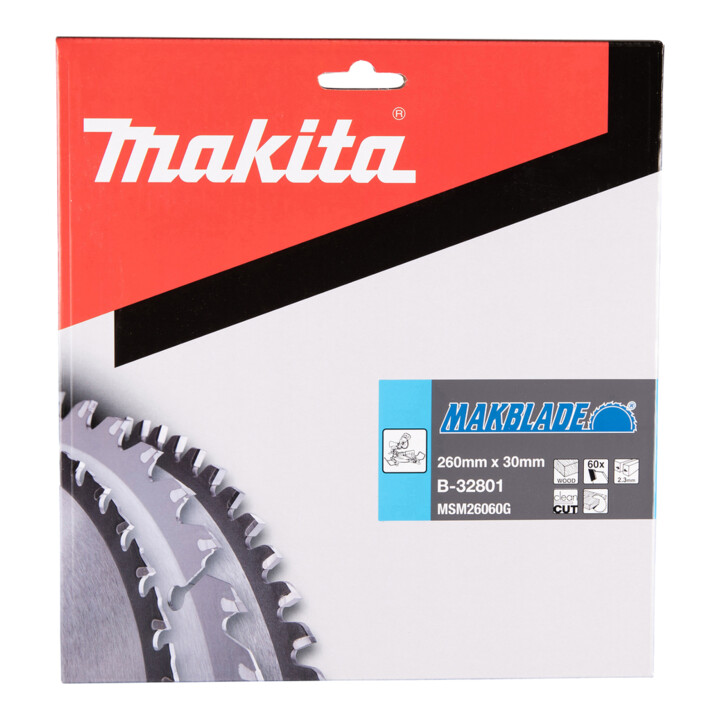 Makita MAKBLADE Sägeb. 260x30x60Z (B-32801)