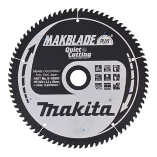 Makita MAKBLADE+ Sägeb. 260x30x80Z (B-32605)