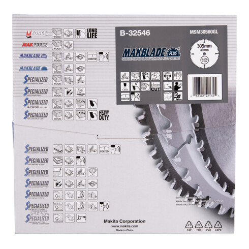 Makita Makblade+ Sägeb. 305x30x60Z (B-32546)