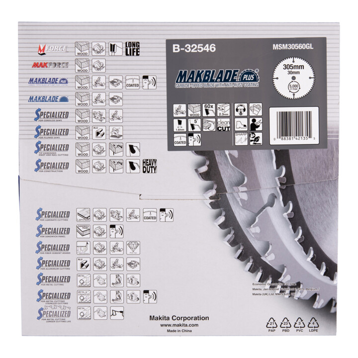 Makita Makblade+ Sägeb. 305x30x60Z (B-32546)