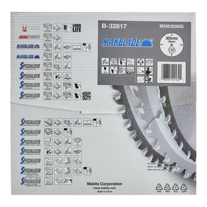 Makita Makblade Sägeb. 305x30x60Z (B-32817)