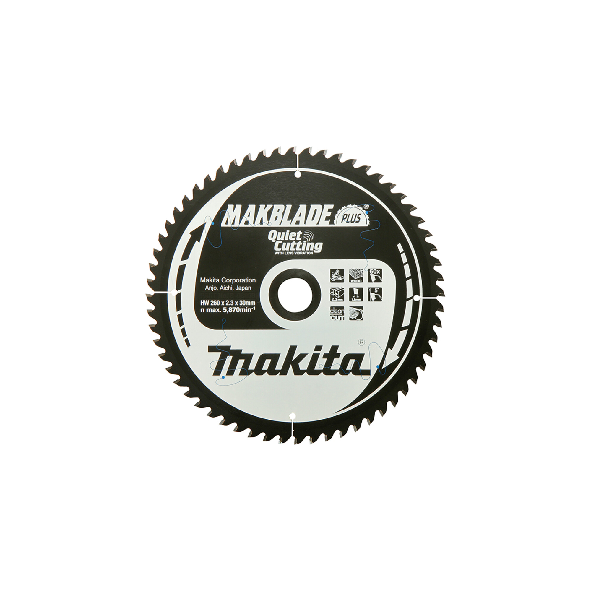 Makita Makblade+ Sägeb. 305x30x80Z (B-32611)