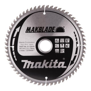 Makita Makblade Sägeblatt 216x30x60Z (B-32839)
