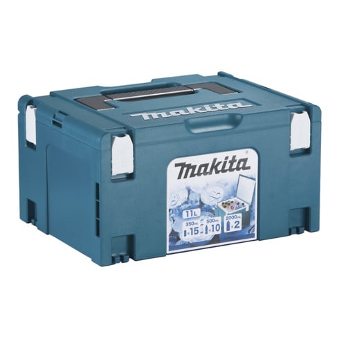 Makita MAKPAC koelbox maat 3 met isolerende bekleding, inhoud 11 l