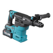 Makita Marteau combiné sans fil 40V max. avec mandrin rapide / 4,0 Ah, 2 batteries + chargeur dans mallette de transport-2