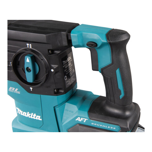 Makita Marteau combiné sans fil 40V max. avec mandrin rapide / 4,0 Ah, 2 batteries + chargeur dans mallette de transport