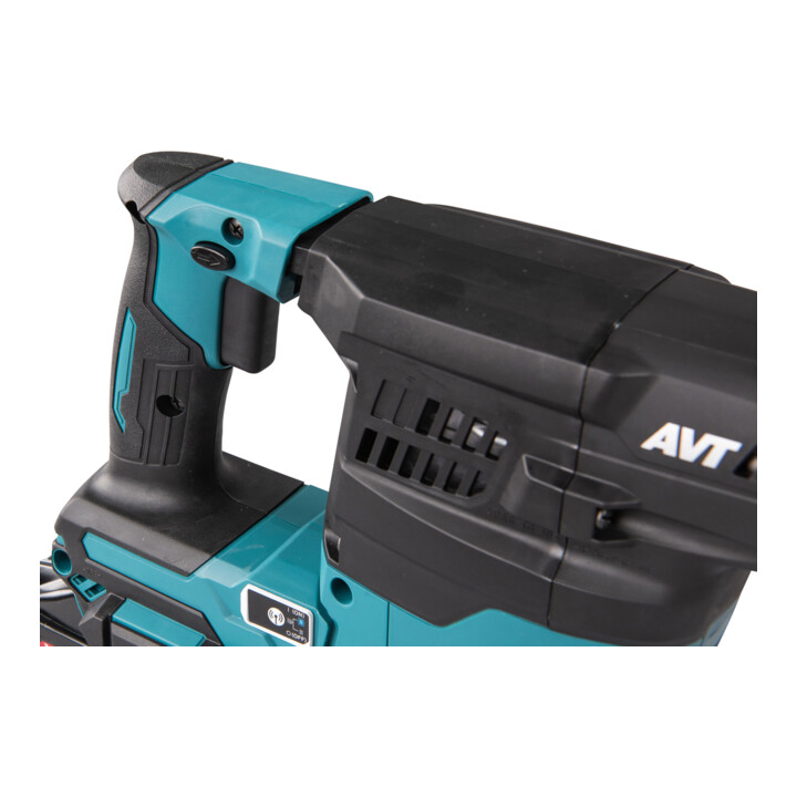 Makita Marteau combiné sans fil 40V max. avec mandrin rapide / 4,0 Ah, 2 batteries + chargeur dans mallette de transport