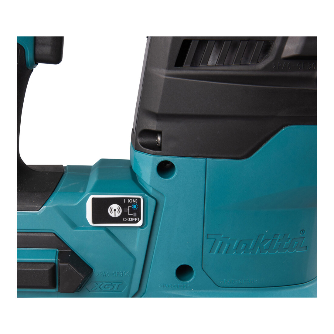 Makita Marteau combiné sans fil 40V max. avec mandrin rapide / 4,0 Ah, 2 batteries + chargeur dans mallette de transport