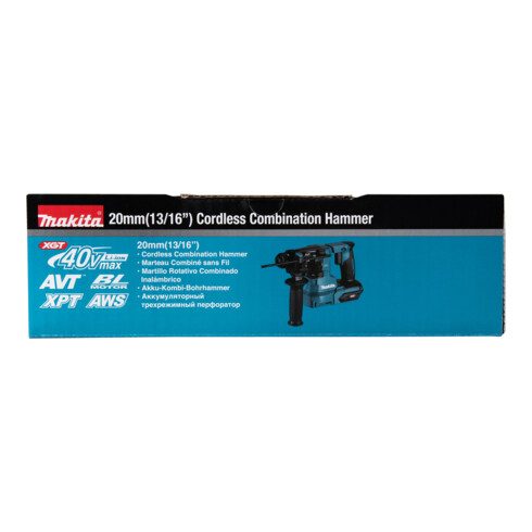 Makita Marteau combiné sans fil SDS+ 40V, 1350 tr/min, sans batterie