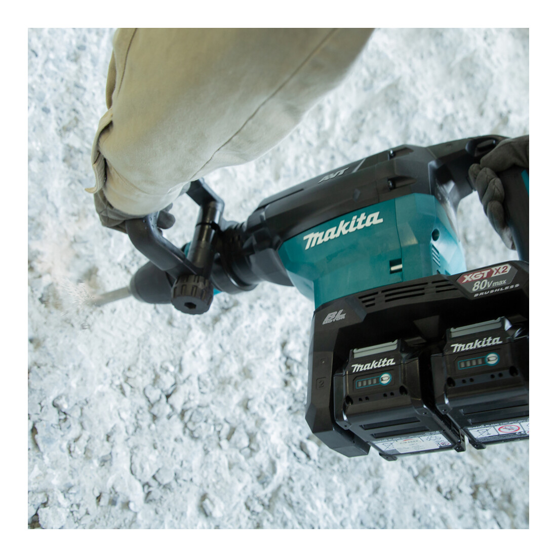 Makita Martello a scalpello 2x40V HM002GZ03
