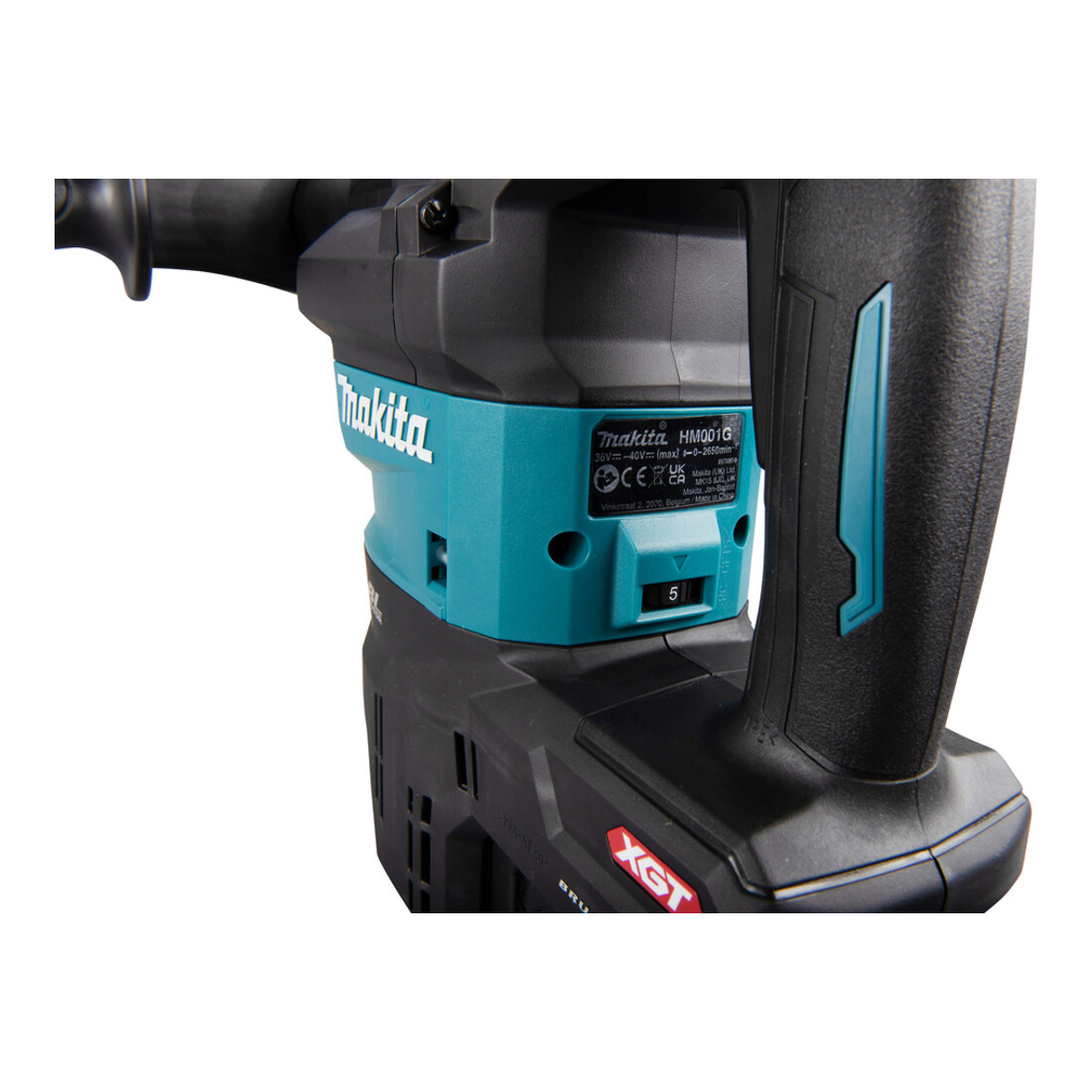 Makita Martello a scalpello a batteria 40V HM001GZ02