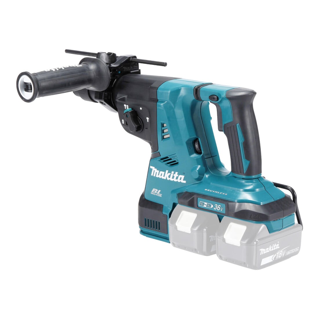 Makita Martello combinato a batteria 2x18V