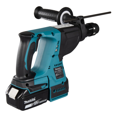 Makita Martello combinato a batteria DHR243RTJ con SDS-PLUS, 18V/5,0Ah