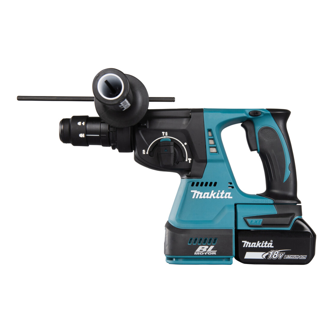 Makita Martello combinato a batteria DHR243RTJ con SDS-PLUS, 18V/5,0Ah