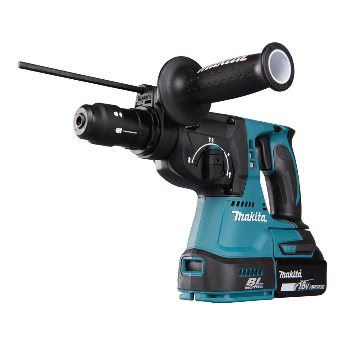 Makita Martello combinato a batteria DHR243RTJ con SDS-PLUS, 18V/5,0Ah