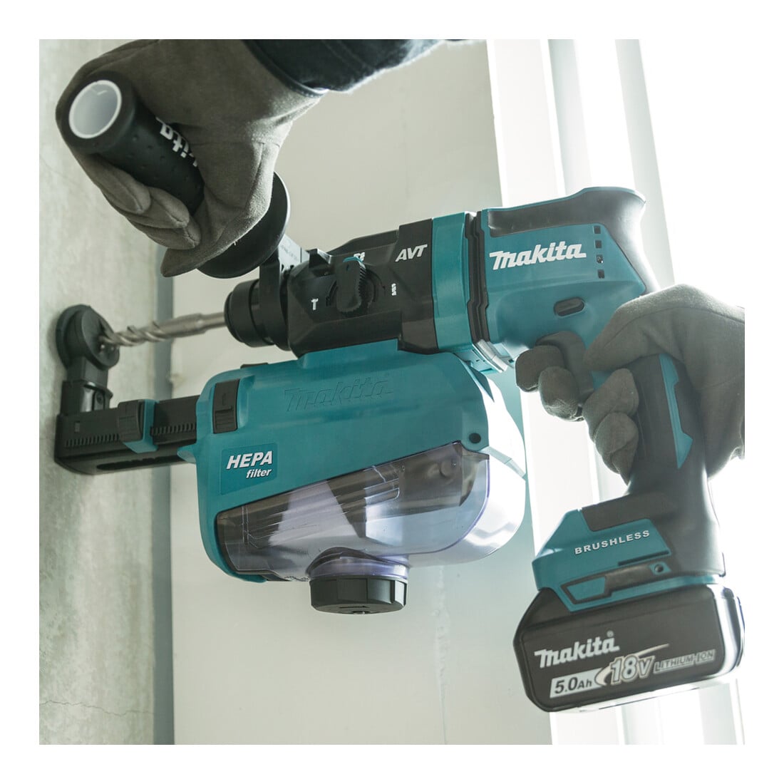 Makita Martello combinato a batteria p. SDS+ 18V DHR182Z
