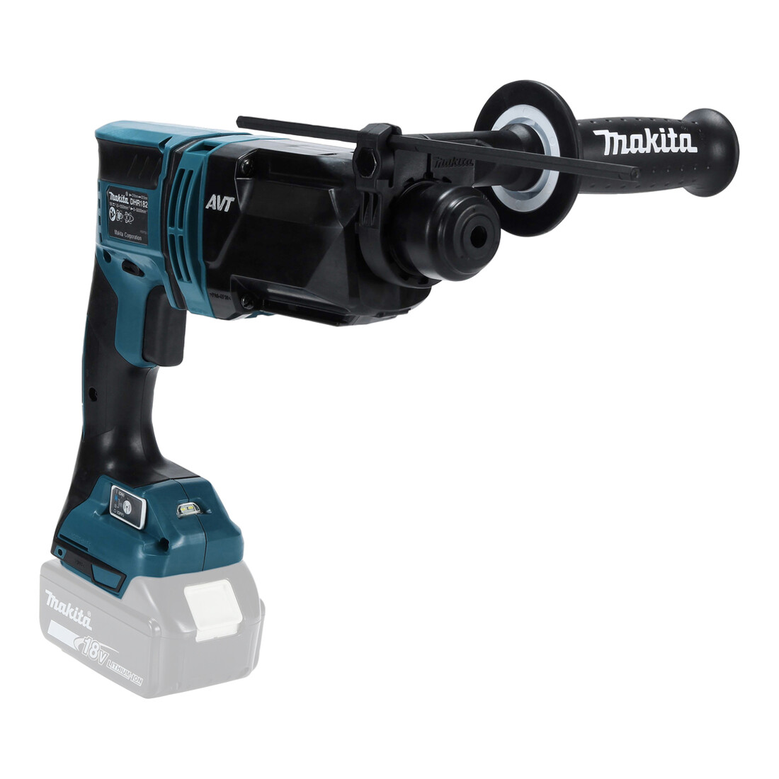 Makita Martello combinato a batteria p. SDS+ 18V DHR182Z