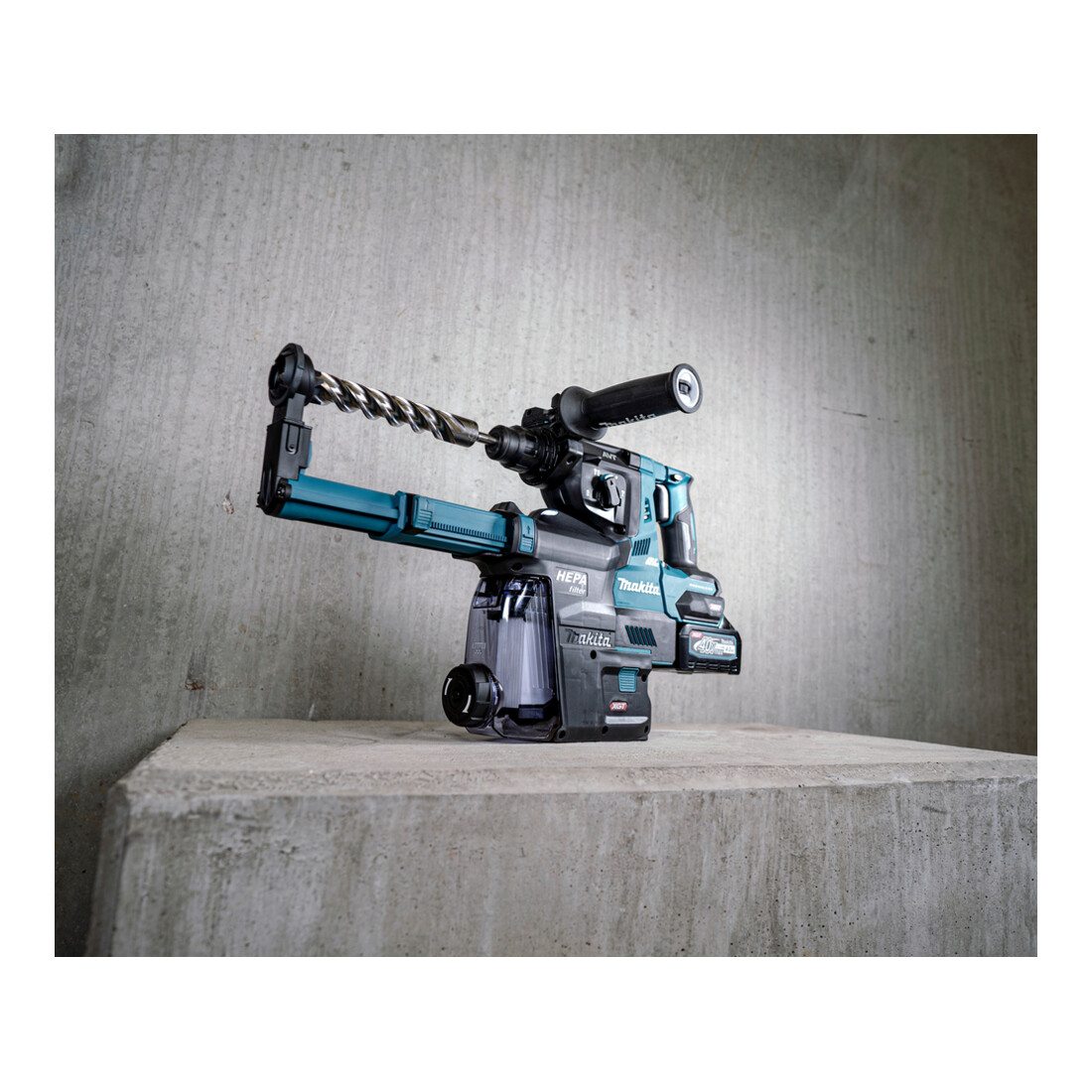 Makita Martello combinato a batteria SDS+ 40V HR003GM201