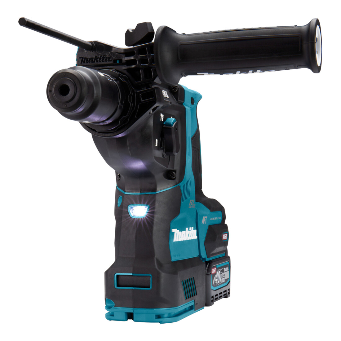 Makita Martello combinato a batteria SDS+ 40V HR004GM201