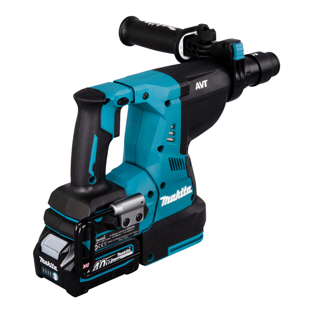 Makita Martello combinato a batteria SDS+ 40V HR004GM202