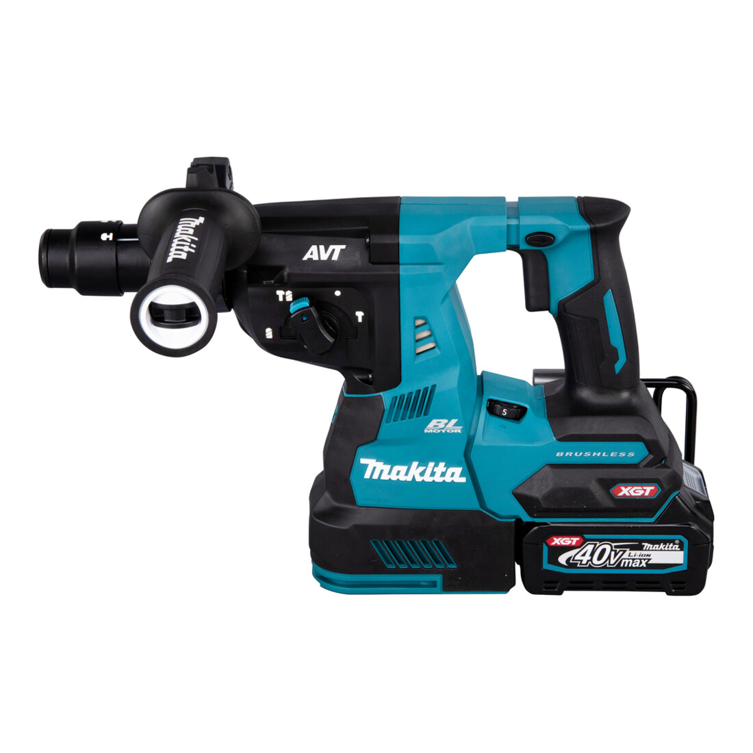 Makita Martello combinato a batteria SDS+ 40V HR004GM202
