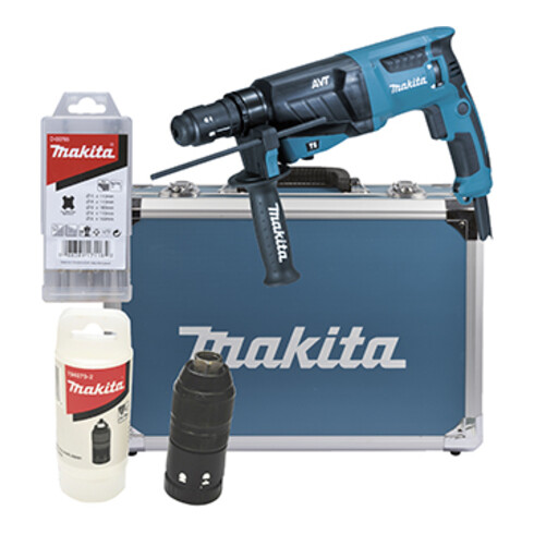 Makita Martello combinato HR2631FT13, per SDS-PLUS, 26 mm, in valigetta di alluminio