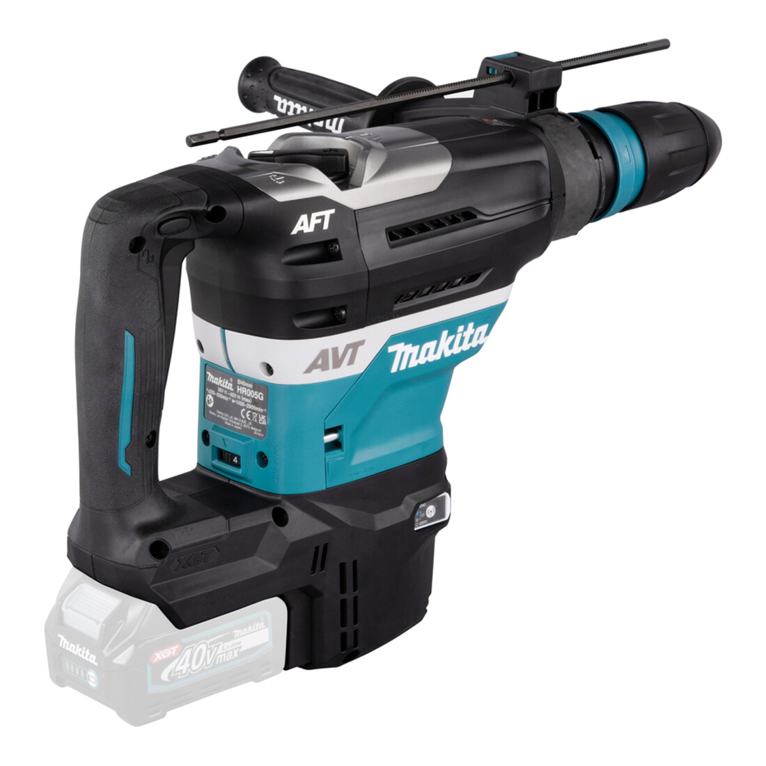 Makita Martello perforatore a batteria 40V HR005GZ01