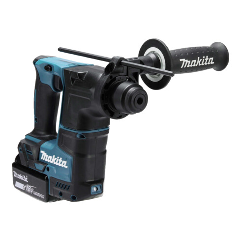 Makita Martello perforatore a batteria SDS-PLUS 18V/2,0Ah, 2 batterie + caricabatterie in MAKPAC DHR171RAJ