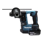 Makita Martello perforatore a batteria SDS-PLUS 18V/2,0Ah, 2 batterie + caricabatterie in MAKPAC DHR171RAJ-4