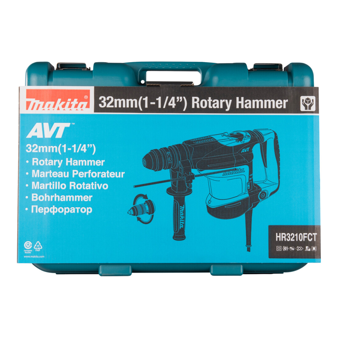 Makita Martello perforatore SDS Plus HR3210FCT