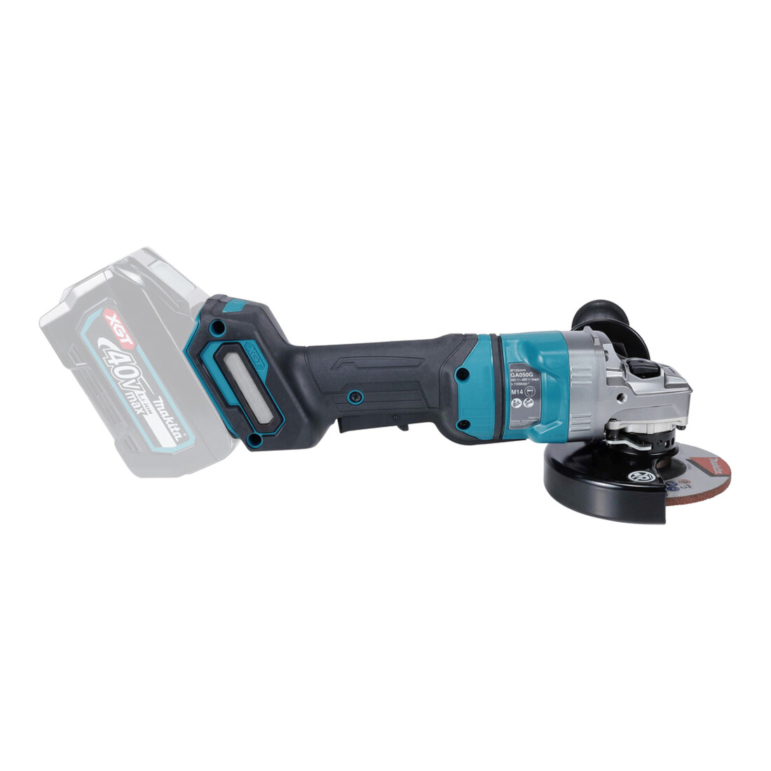 Makita Meuleuse d’angle sans fil 40V, 11 000 tr/min, sans batterie