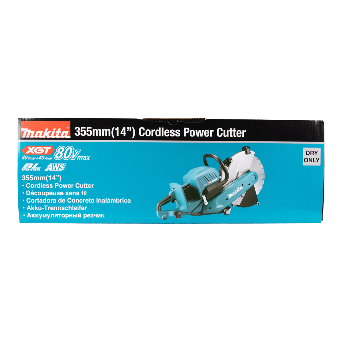 Makita Meuleuse d’angle sans fil 40V, 4200 tr/min, sans batterie