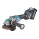 Makita Meuleuse d’angle sans fil 40V max. / 4,0 Ah, 2 batteries + chargeur dans MAKPAC-1