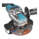 Makita Meuleuse d’angle sans fil 40V max. / 4,0 Ah, 2 batteries + chargeur dans MAKPAC
