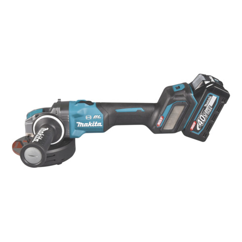 Makita Meuleuse d’angle sans fil 40V max. / 4,0 Ah, 2 batteries + chargeur dans MAKPAC