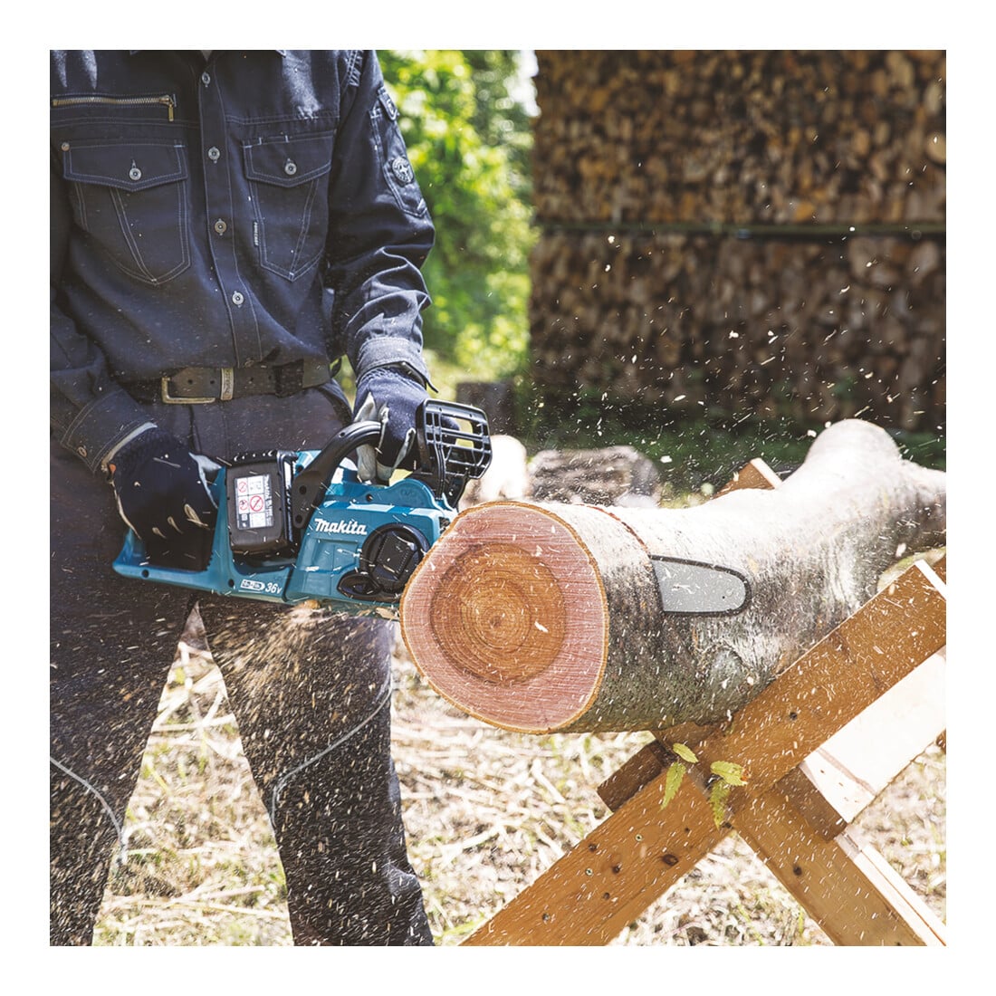 Makita Motosega a batteria DUC353Z, 2x18V, 35cm, senza batteria