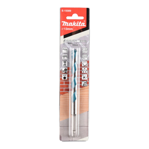 Makita Multi-perceuse 1/4" 13x150mm