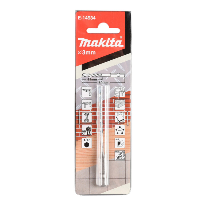 Makita Multi-perceuse 1/4" 3x90mm