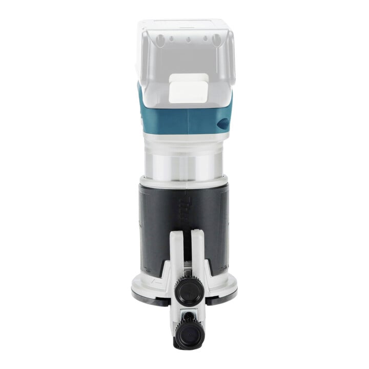 Makita multifunctionele bovenfreesmachine 18.0 V DRT50ZJX2 accu