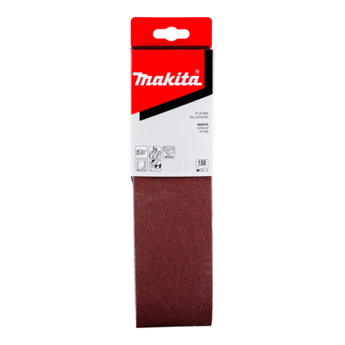 Makita Nastro abrasivo 76x610mm K150 (P-37362)