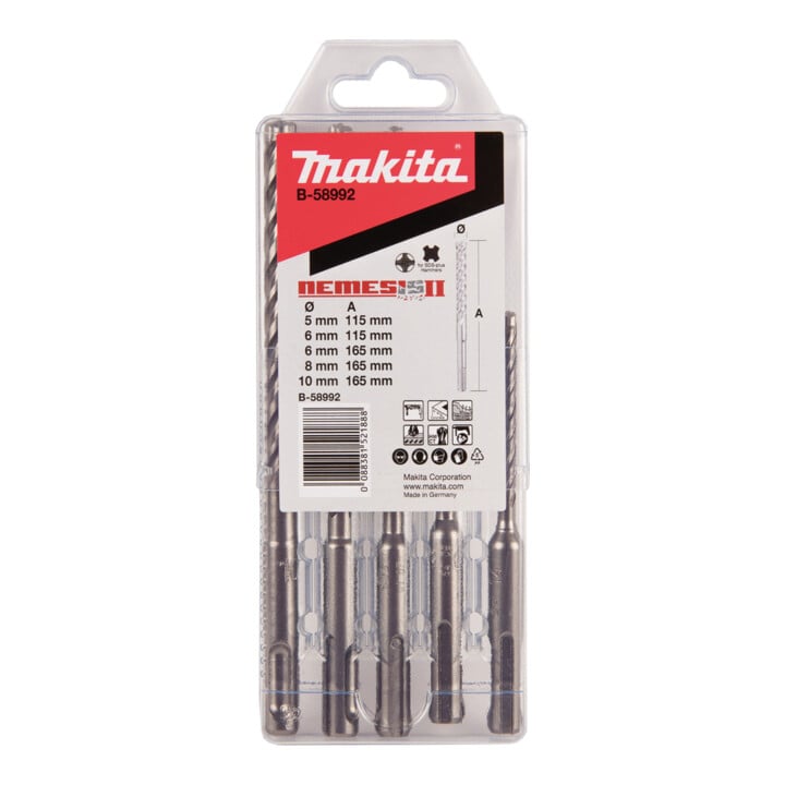 Makita NEMESIS 2 SDS+ Bohrerset 5-teilig